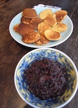 小豆から煮たあんこもできあがり、